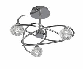 Maremagnum Polished Chrome Ceiling Lights Mantra Semi Flush Fittings Maremagnum Polished Chrome Ceiling Lights Mantra Semi Flush Fittings